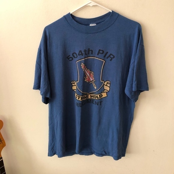 Vintage Army ROTC Tee Shirt - Picture 1 of 8